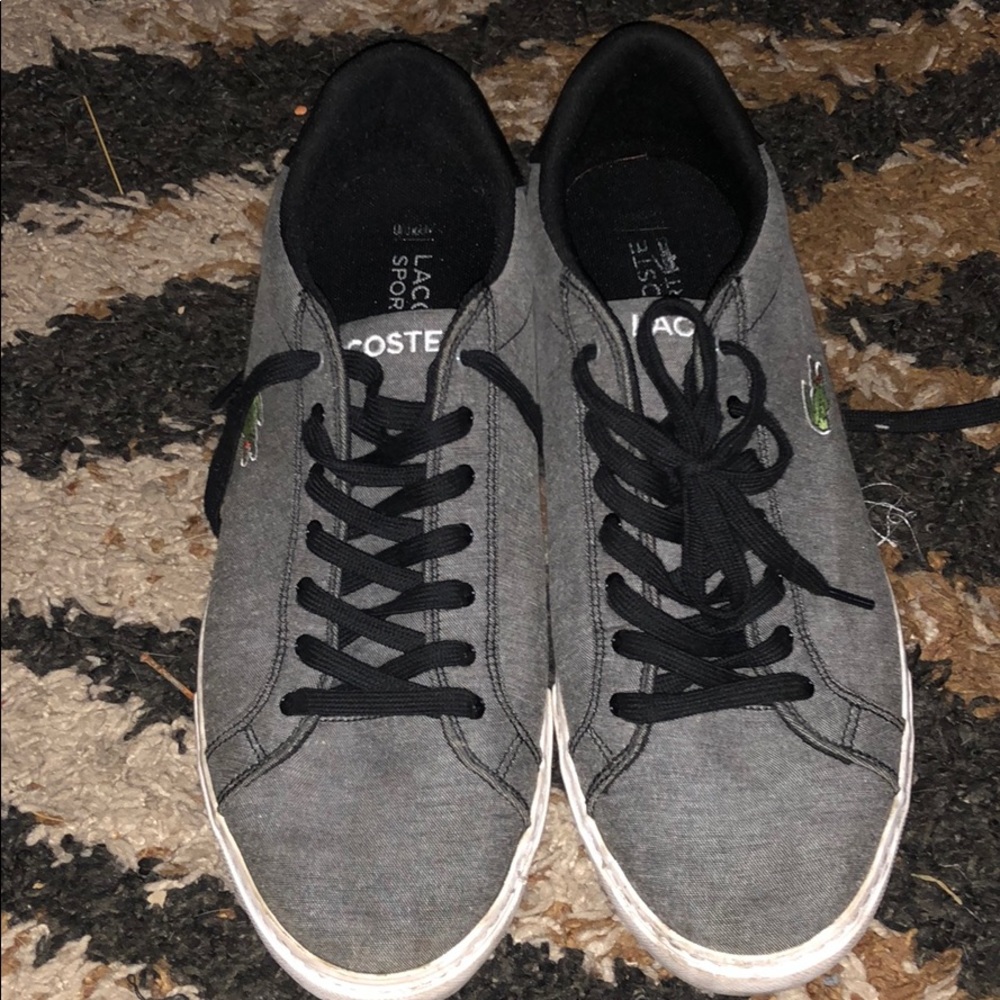 Lacoste grey sneakers